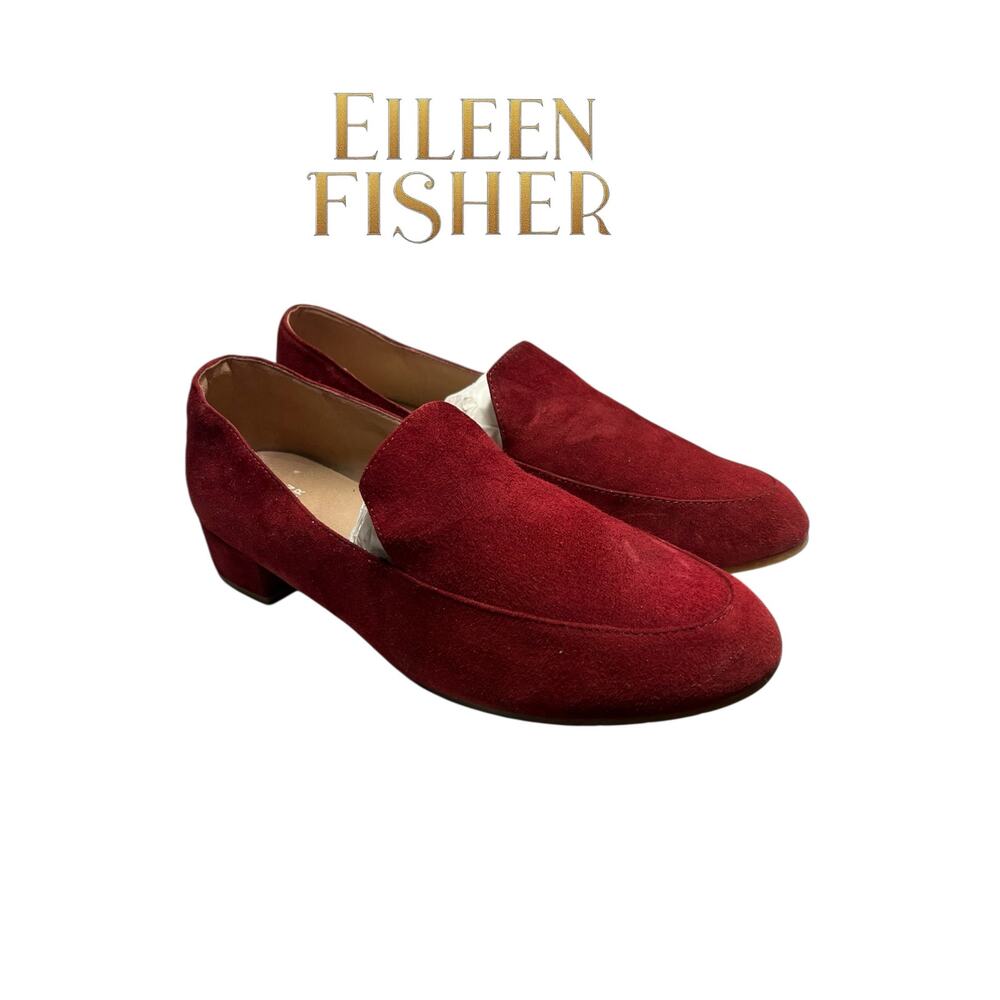 Eileen Fisher Elan Suede Loafers - Size 10 - Great Condition!